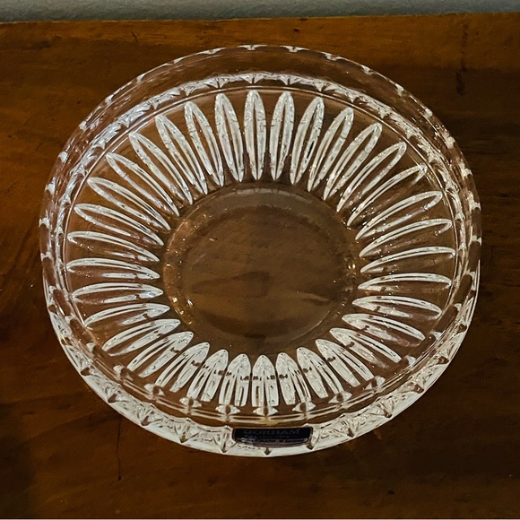 Vintage Gorham Crystal Low Bowl  W Germany - Picture 2 of 6